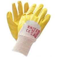 Рукавиці робочі з нітриловим покриттям 8й розмір (M), RNITZ BEY