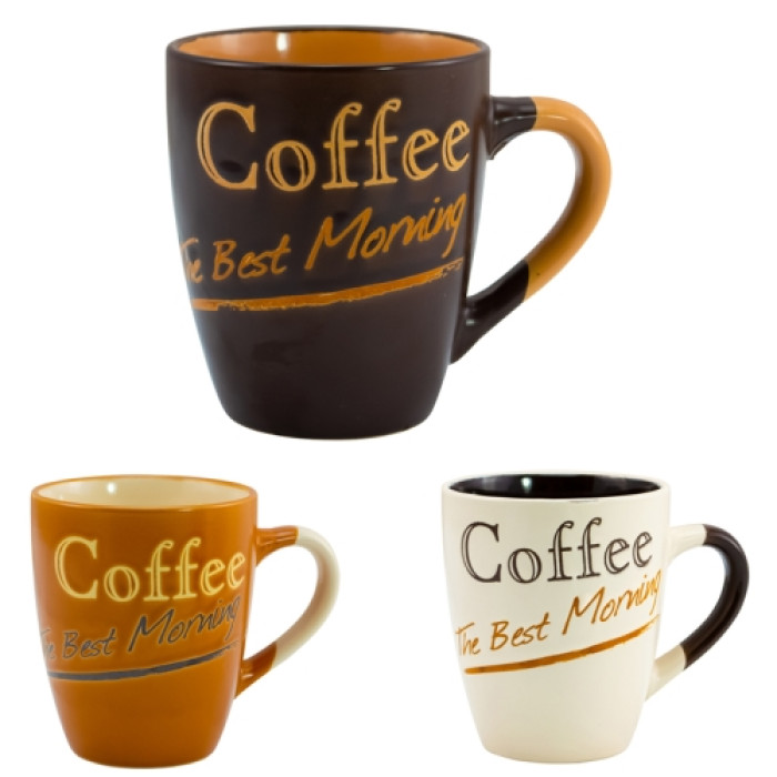 Чашка керамічна 350мл Coffee The Best Morning