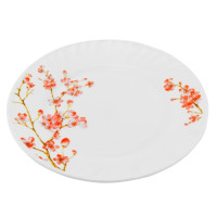 Тарілка склокерамічна мілка ∅20см Сакура