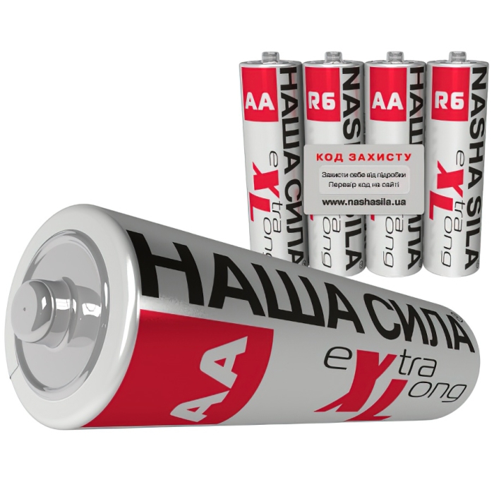 Батарейка Наша Сила AA-R6 ALKALINE