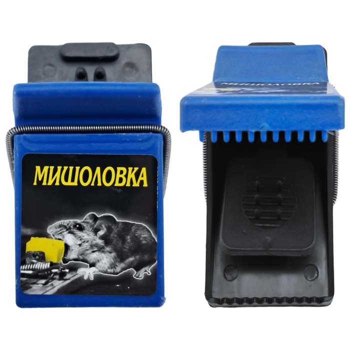 Мишоловка пластмасова 4,6х9см