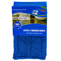 Запаска плоска на швабру з мікрофібри Feniks "DUO"