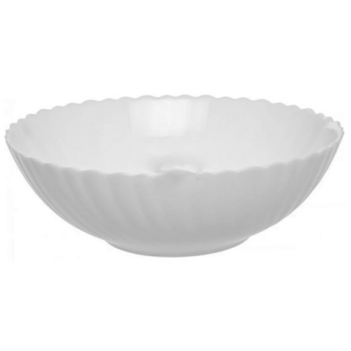 Салатник хвилястий край White