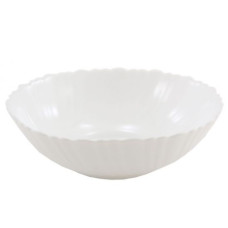 Салатник хвилястий край White