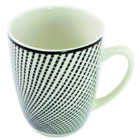 Чашка порцелянова 300мл Космо black