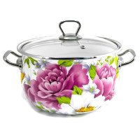 Кастрюля емальована 5,1л Піон