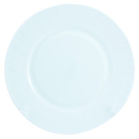 Тарілка склокерамічна мілка ∅18см White