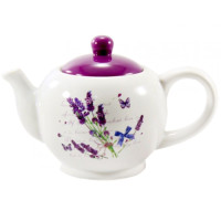 Чайник заварювальний керамічний 980мл Лаванда