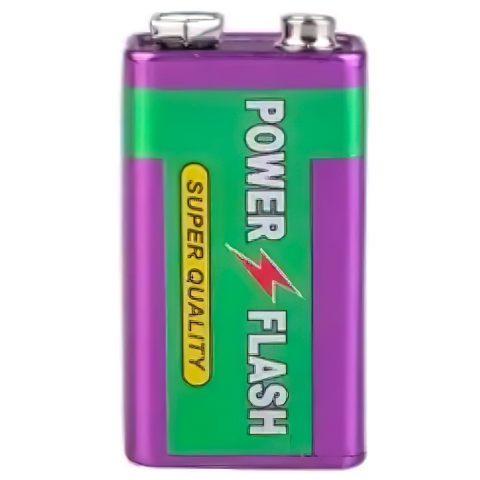 Батарейка Power Flash Крона 6F22-9V