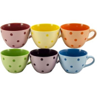 Чашка керамічна 460мл Горох