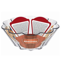 Форма для кексів скляна жароміцна 1,3л