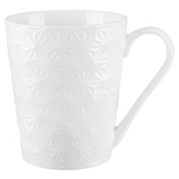 Чашка порцелянова 180мл Біла Сніжинка