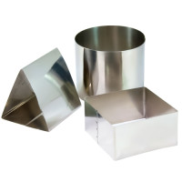 Форми для гарніру квадрат+круг+серце 3шт