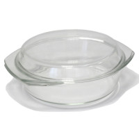 Форма скляна для запікання з кришкою 1,5л