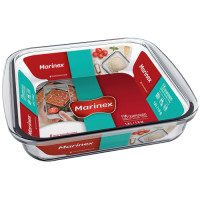 Деко скляне жароміцне квадратне 1,1л