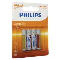 Батарейка Philips Long Life AAA-R3