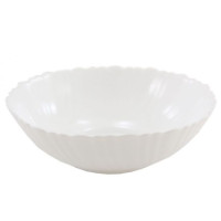 Салатник хвилястий край White