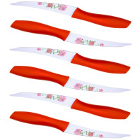 Ніж з нержавіючої сталі 10см 6шт