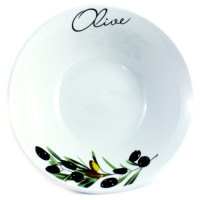 Тарілка порцелянова мілка ∅18см Оливки