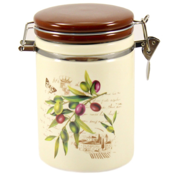Банка керамічна 500мл Оливки