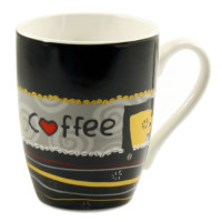 Чашка порцелянова 330мл Кава